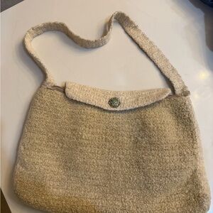 Elegant Cream Shoulder Bag